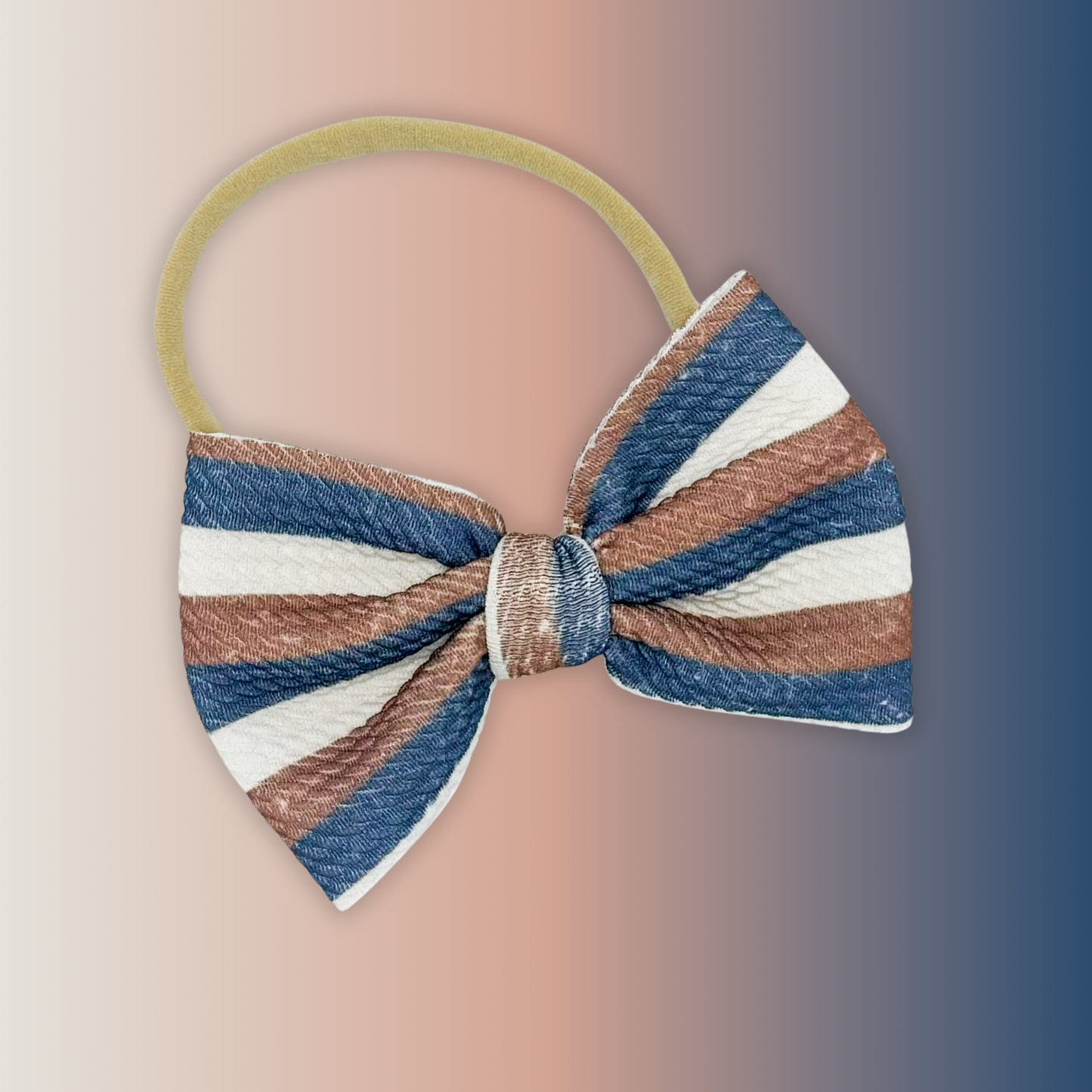 RWB Stripes MINI Bow