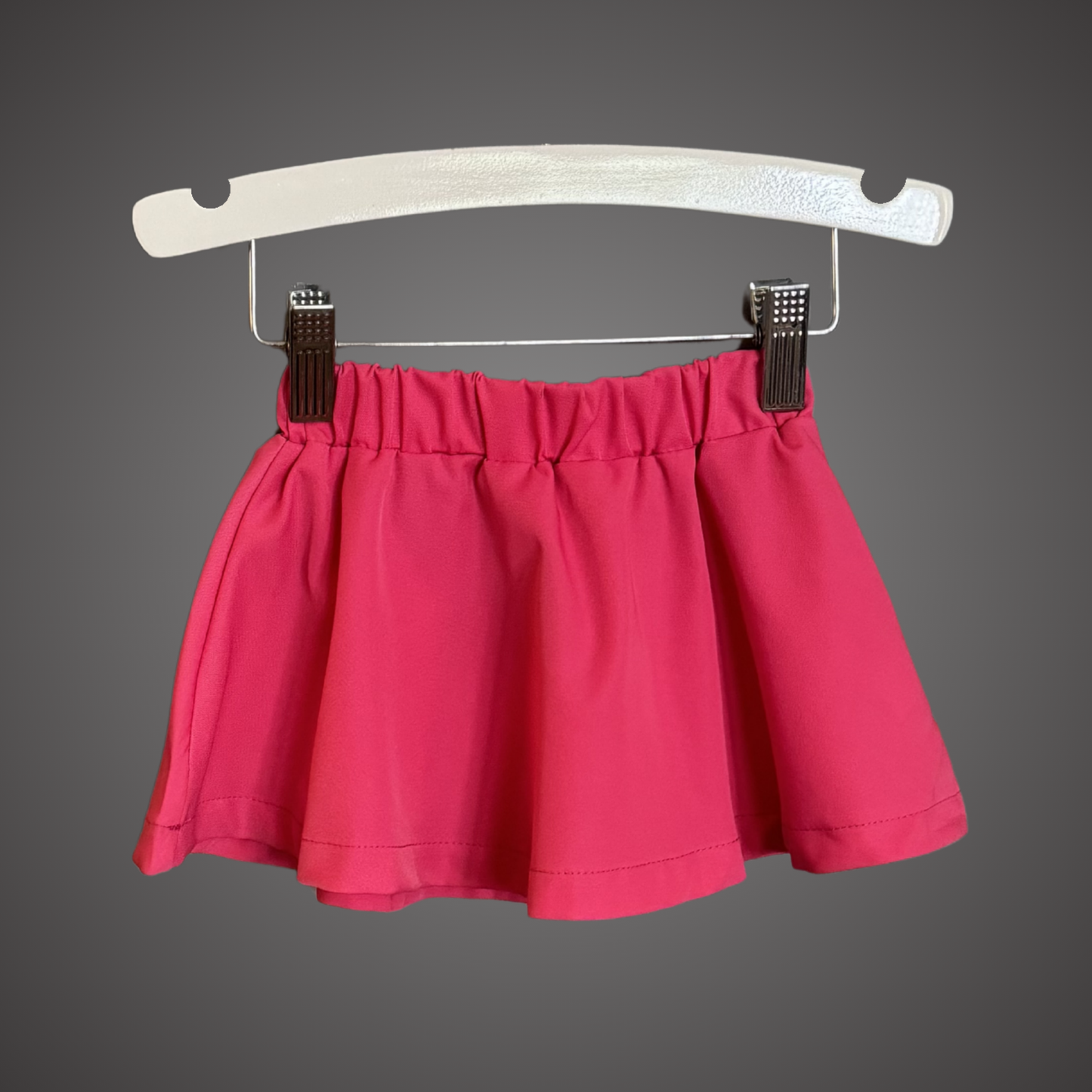 Macee Mini Skater Skirt - Flamingo Pink