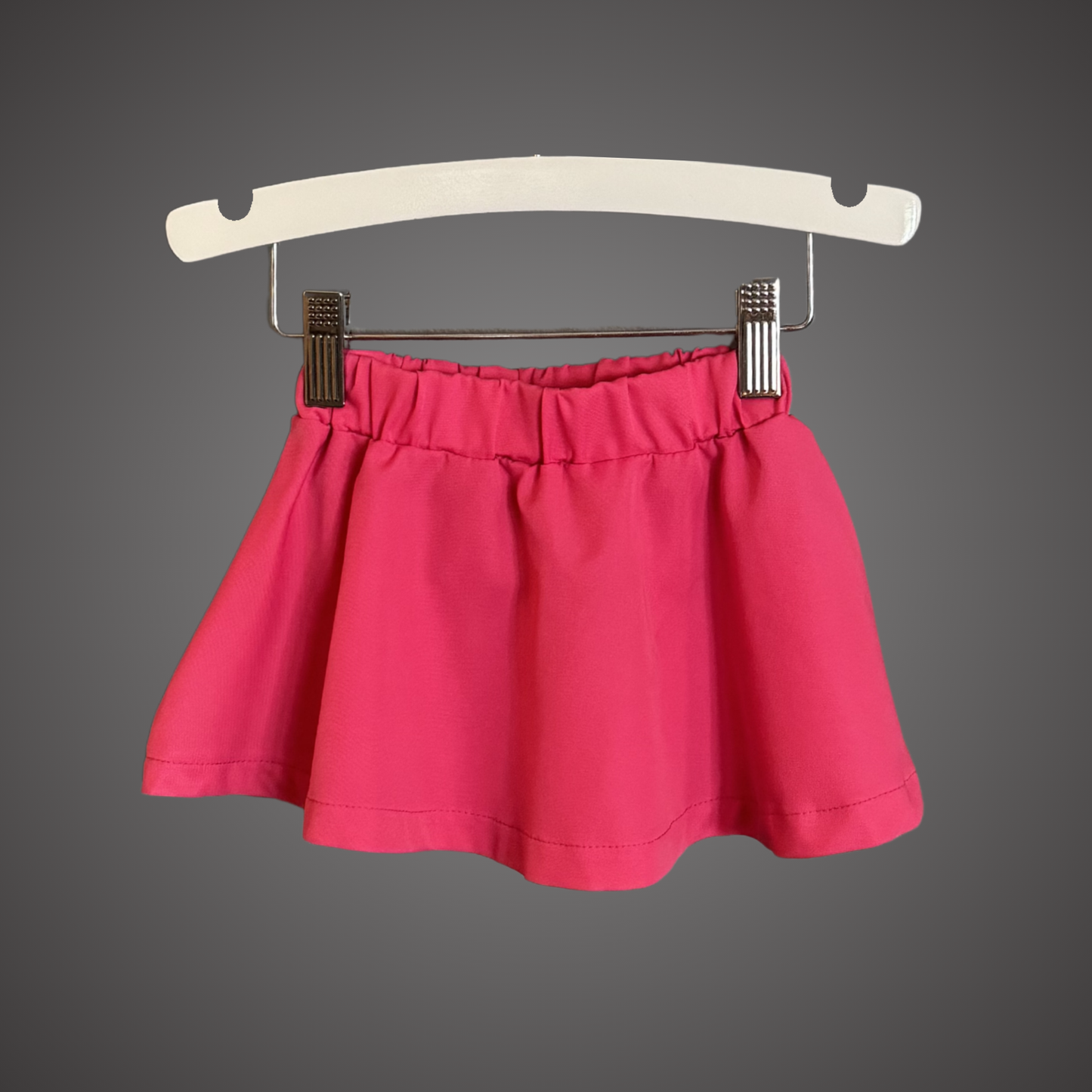 Macee Mini Skater Skirt - Flamingo Pink