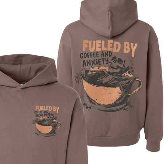 Coffee + Anxiety Boyfriend Sweatshirt