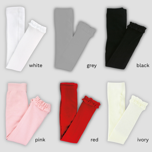 RB Footless Ruffled Tights