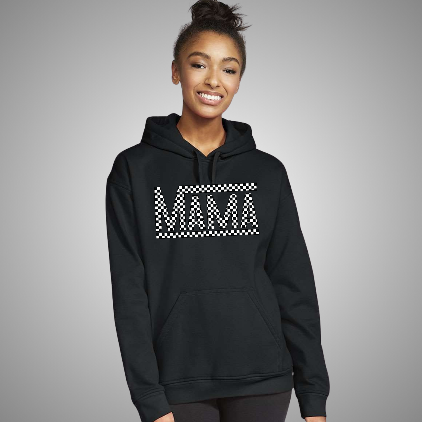 Sk8r MAMA Black Adult Hoodie
